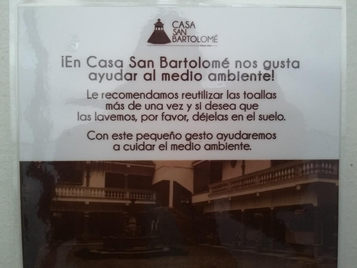 מלון San Bartolome Milpas Altas Casa San Bartolome מראה חיצוני תמונה